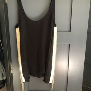 Allsaints hand embellished top